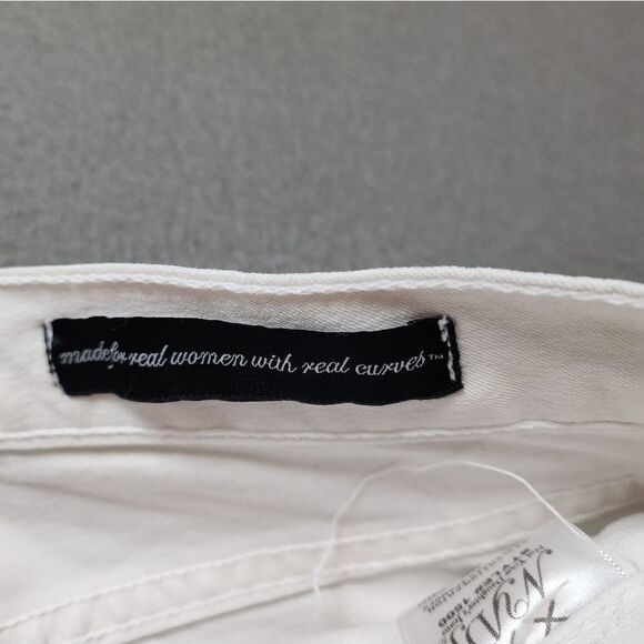 8 Not your Daughters Bootcut jeans size 8 White Jeans - Picture 5 of 12